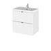 500mm Vanity Unit & Ceramic Basin Hudson Reed