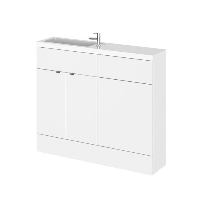 1000mm Combination Vanity & WC Compact Hudson Reed