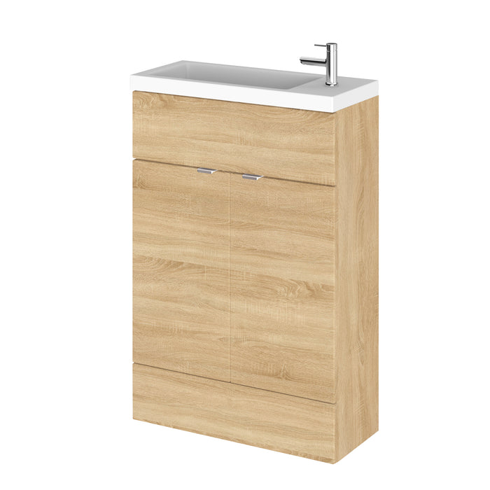 600mm Vanity Unit & Basin - Compact Hudson Reed