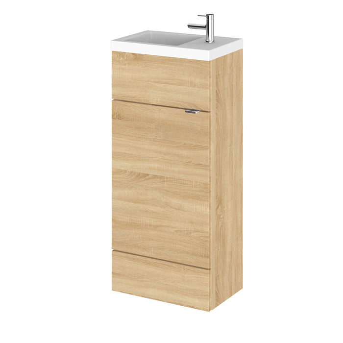 400mm Vanity Unit & Basin - Compact Hudson Reed