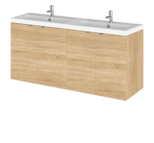 1200mm Vanity Unit & Double Basin Hudson Reed