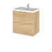 500mm Vanity Unit & Ceramic Basin Hudson Reed