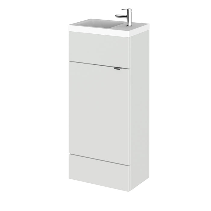 400mm Vanity Unit & Basin - Compact Hudson Reed