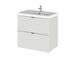 600mm Vanity Unit & Ceramic Basin Hudson Reed