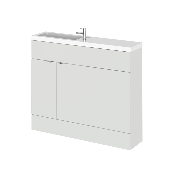 1000mm Combination Vanity & WC Compact Hudson Reed