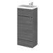 400mm Vanity Unit & Basin - Compact Hudson Reed