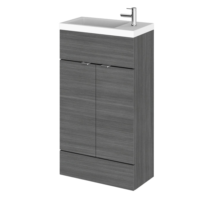 500mm Vanity Unit & Basin - Compact Hudson Reed