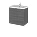 500mm Vanity Unit & Basin Hudson Reed