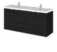 1200mm Vanity Unit & Double Basin Hudson Reed