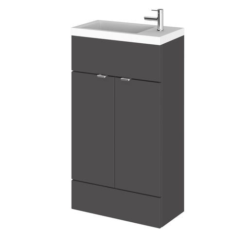 500mm Vanity Unit & Basin - Compact Hudson Reed