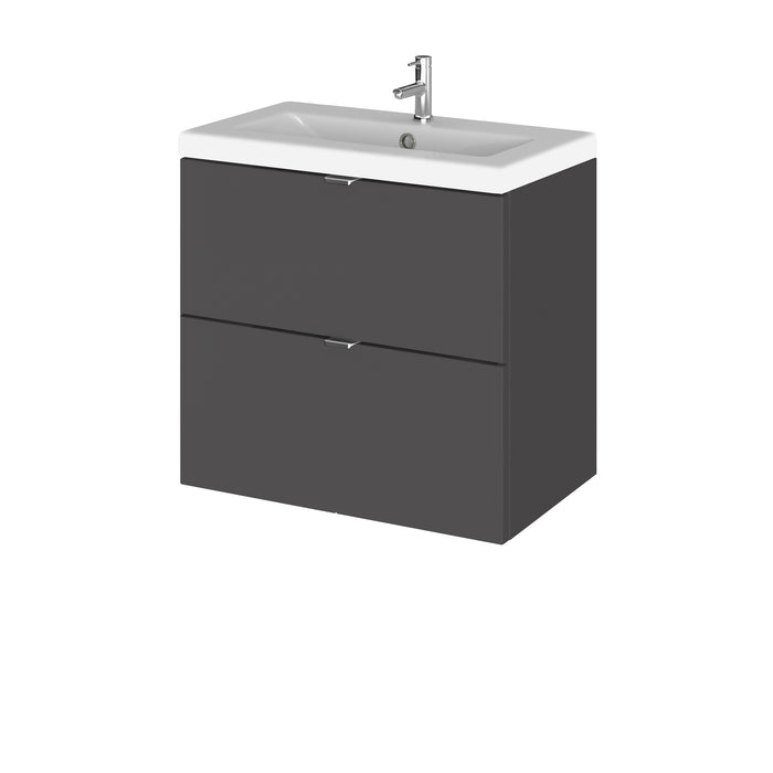 600mm Vanity Unit & Ceramic Basin Hudson Reed