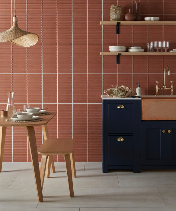 Kelham Loft™ Crimson Tile (20cm x 40cm)