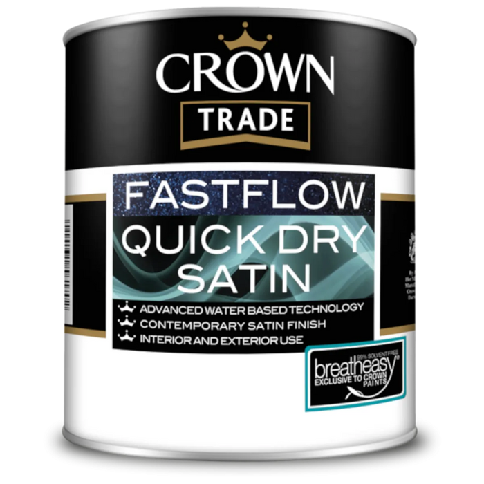 Crown Trade Fast Flow QD Satin White