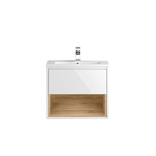 Wall Hung 600mm Cabinet & Basin 2 Hudson Reed