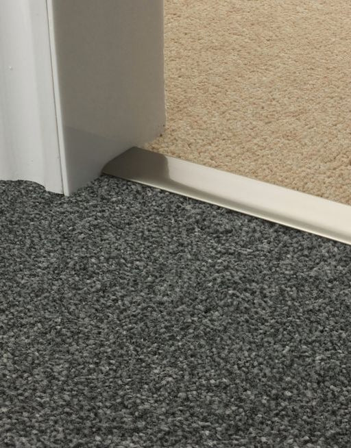 Satin Nickel Carpet to Carpet Profile