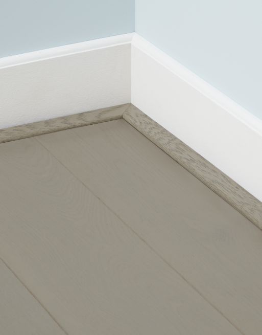 Wood & Laminate Flooring - Grey Oak End Profile