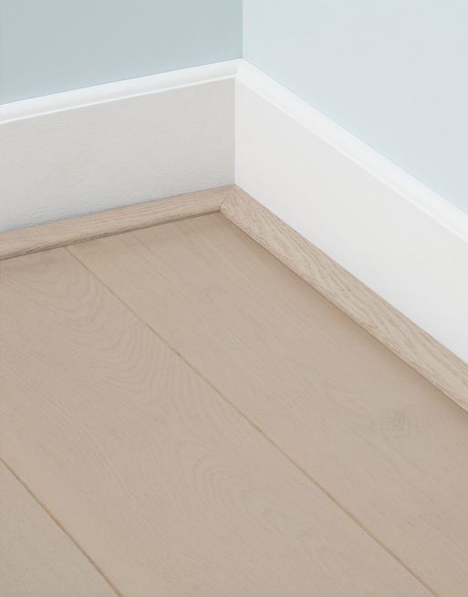 Wood & Laminate Flooring - Light Grey Oak End Profile