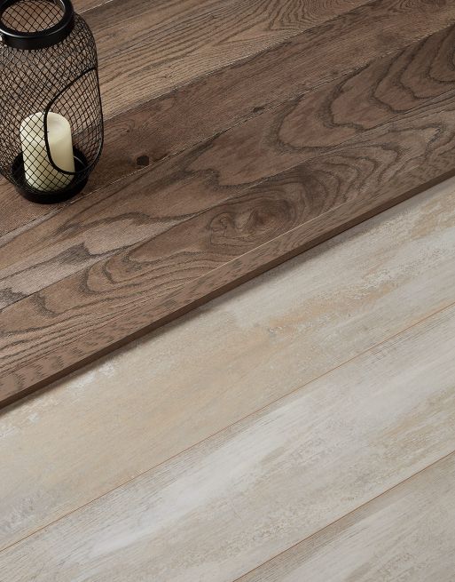 Wood & Laminate Flooring - Grey Oak End Profile