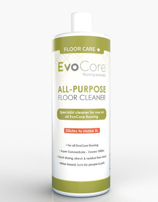 Wood & Laminate Flooring - Flooring Care - EvoCore All Purpose Floor Cleaner