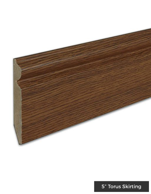 Wood & Laminate Flooring - Finishing Touches - Golden Oak HDF Skirting