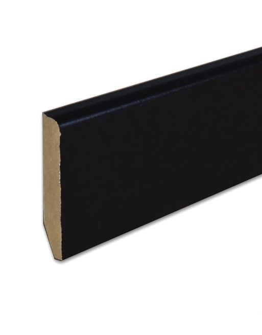 Wood & Laminate Flooring - Finishing Touches - Black HDF Skirting