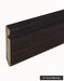 Wood & Laminate Flooring - Finishing Touches - Dark Brown Oak HDF Skirting