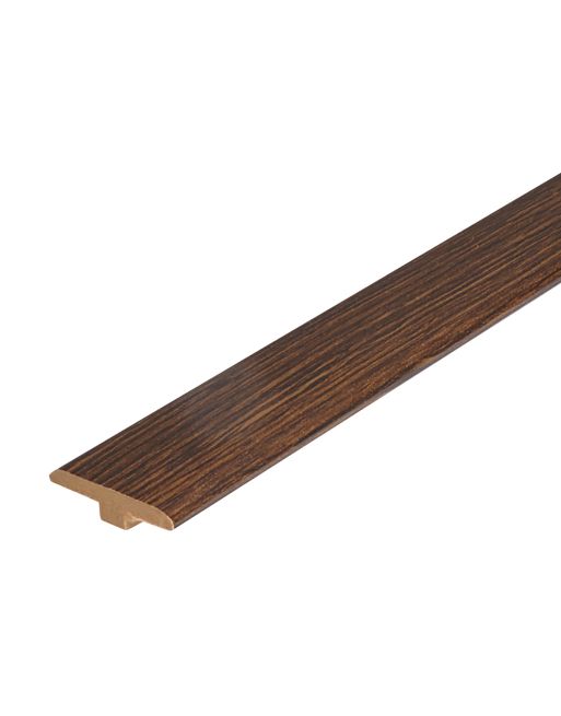 Wood & Laminate Flooring - Finishing Touches - Dark Brown Oak T-Profile