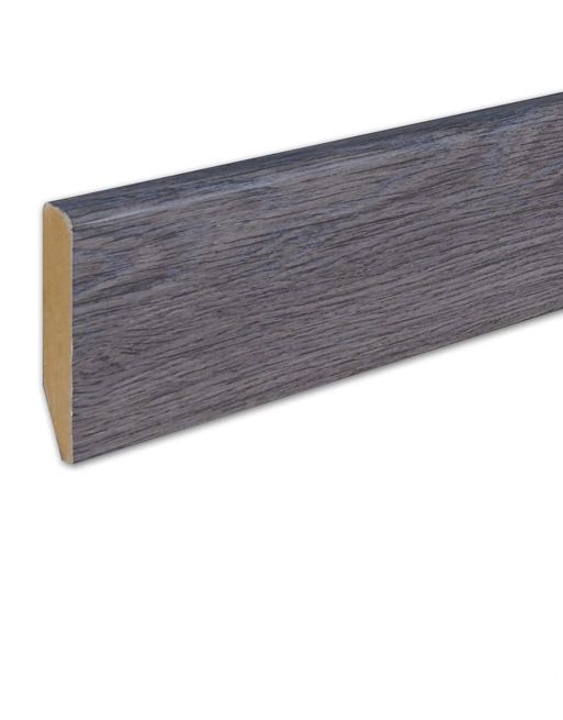 Wood & Laminate Flooring - Finishing Touches - Dark Grey HDF Skirting