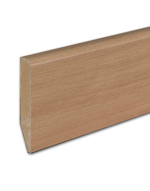 Wood & Laminate Flooring - Finishing Touches - Natural Plain Wood HDF Skirting