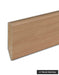 Wood & Laminate Flooring - Finishing Touches - Natural Plain Wood HDF Skirting