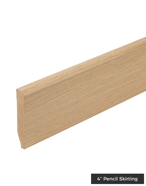 Wood & Laminate Flooring - Finishing Touches - Light Oak HDF Skirting