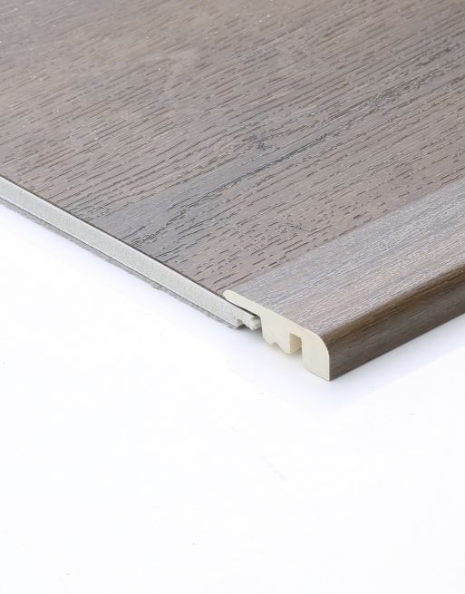 Wood & Laminate Flooring - Finishing Touches -Golden Smoked Oak EvoCore End Profile