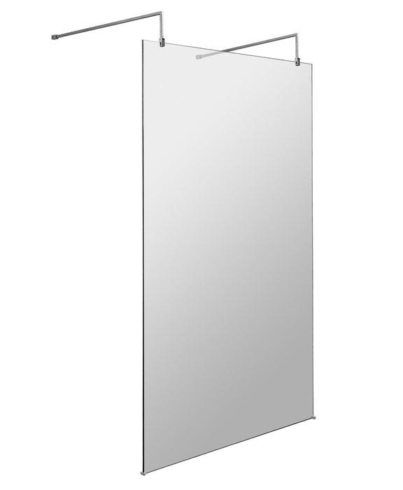 1200mm Wetroom Screen With Arms and Feet Hudson Reed