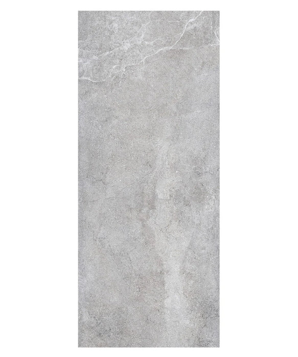 Grande Stone Effect Lucca Grey Porcelain Panel (100cm x 260cm)