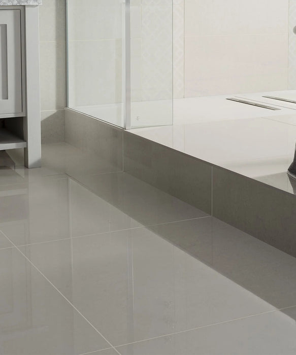 Regal® Grey Polished Tile (89.5cm x 89.5cm)