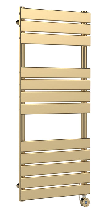 Square Flat Towel Radiator 1213x500 Hudson Reed