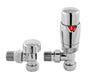 Angled Thermostatic Radiator Valve Pack Hudson Reed