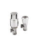 Angled Thermostatic Radiator Valve Pack Hudson Reed