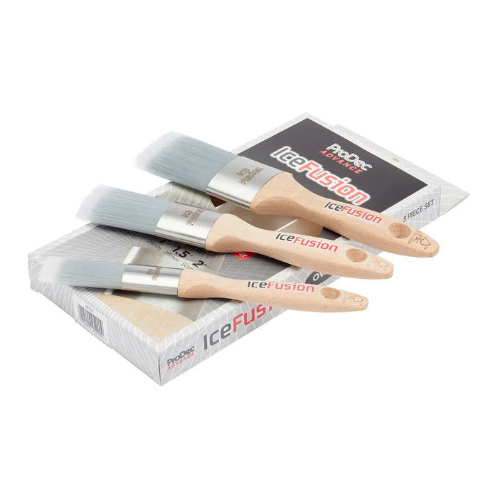 Prodec Ice Fusion Oval 3 Piece Brush Set