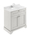 800mm Cabinet & Marble Top (1TH) Hudson Reed
