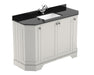 1200mm 4-Door Angled Unit & Marble Top 1TH Hudson Reed