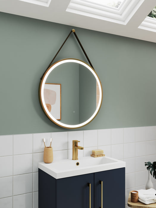 600mm Round Illuminated Mirror Hudson Reed