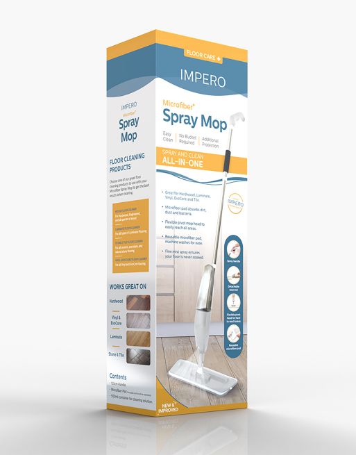 Wood & Laminate Flooring - Flooring Care - Impero Microfibre Spray Mop