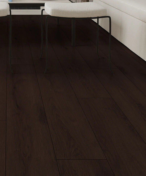 Orsa Dark Oak Water Resistant Laminate Flooring — Trade Superstore Online