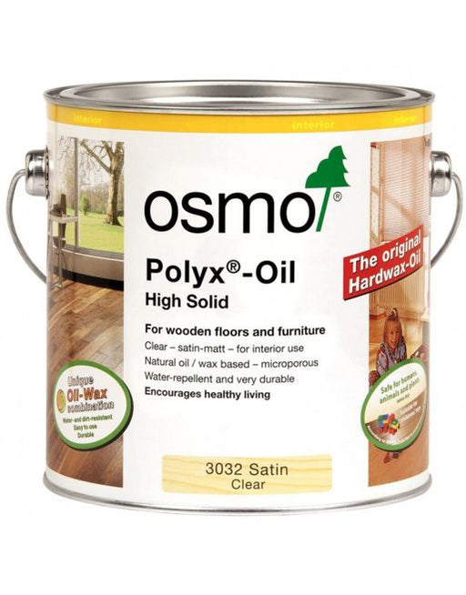 Wood & Laminate Flooring - Finishing Touches - Polyx Oil Original 3032 - Clear Satin - 0.75L