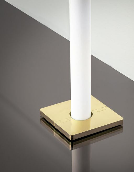 Wood & Laminate Flooring - Finishing Touches - Brass Elite Square Radiator Ring