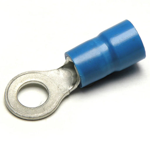 1.5-2.5mm² Pre-Insulated Ring Terminal M6 Stud Blue
