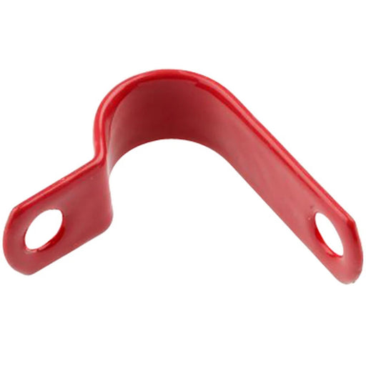 Cable Clip P-Type LSOH Fire Performance 7.0mm Metal Red [Pack=100]