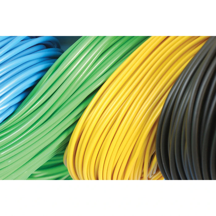 Cable Sleeving 3mm PVC Green/Yellow [Pack=100m]