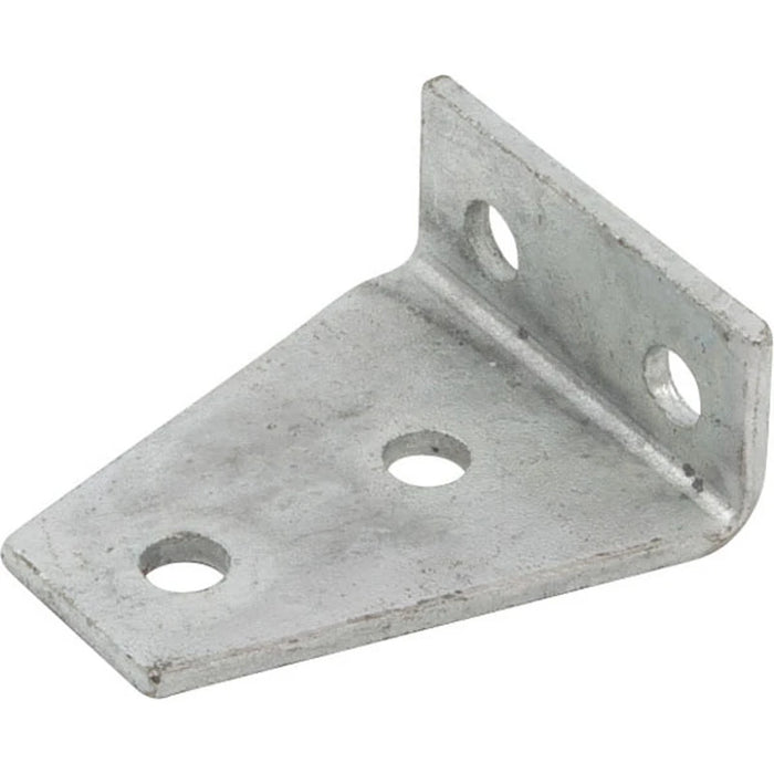 Channel Support Bracket 90° Gusset 2 Hole 2 Hole Hot Dipped Galvanised